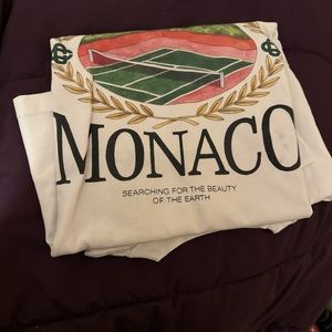 Casablanca monaco tennis shirt